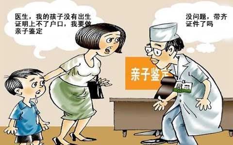 單親媽媽做親子鑒定能上戶口嗎?